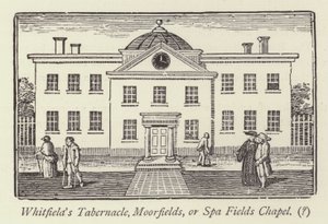 Tabernacle de Whitfield, Moorfields, ou chapelle de Spa Fields - English School