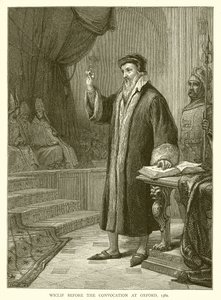 Wyclif devant la convocation à Oxford, 1382 - English School