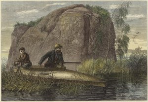 Chasse au canard sauvage