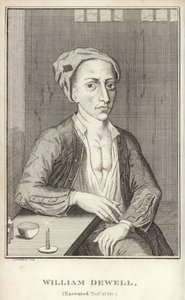 William Dewell, exécuté en novembre 1740