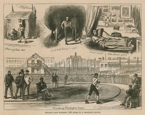 William Gale marchant 1 500 miles en mille heures - English School