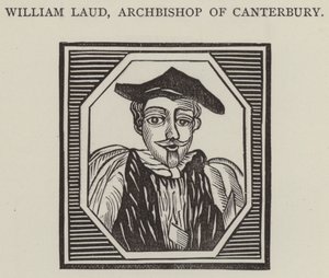 William Laud, archevêque de Canterbury (gravure)