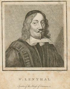 William Lenthal, président de la Chambre des communes - English School