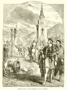 Guillaume Tell sur la place du marché d