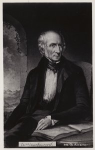 William Wordsworth (1770-1850), poète anglais (lithographie)