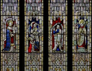 Saint Ethelbert, Sainte Anne et la Vierge, Joachim, Saint Thomas de Hereford