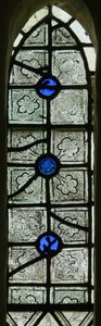 Fenêtre N4 représentant grisaille
