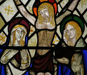 Fenêtre Sa représentant la Crucifixion