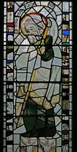 Fenêtre W représentant Saint Matthias
