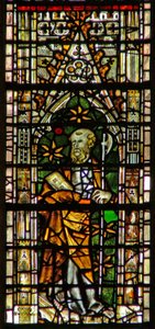 Fenêtre c6 représentant Saint Matthias
