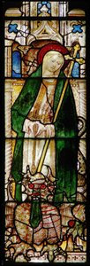 Fenêtre représentant Sainte Marguerite