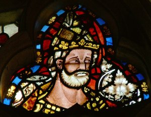Vitrail représentant Saint Urbain