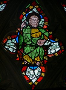 Fenêtre n-5 représentant le Christ - English School