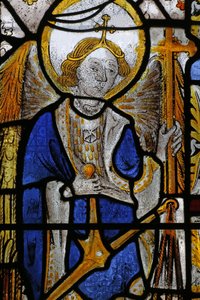 Fenêtre représentant Saint Michel