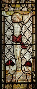 Fenêtre représentant la Crucifixion - English School
