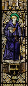 Fenêtre représentant Saint Calloway - English School