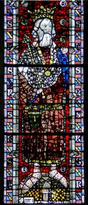 Fenêtre w4 représentant Saint Édouard le Confesseur