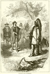 Visite de Winslow à Massasoit - English School