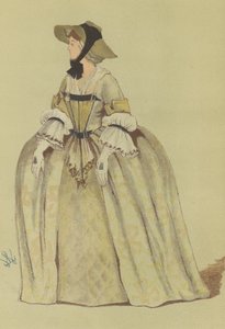 Vêtements ruraux des femmes sous le règne de George II