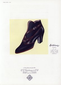 Publicité pour chaussures pour femmes, années 1930 - English School