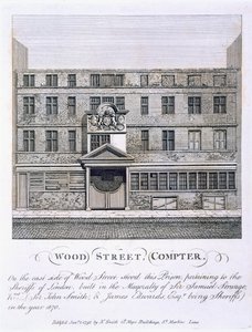 Wood Street, Compter, pub. 1793
