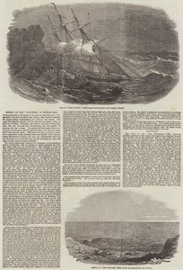 Naufrage du "Tayleur," dans la baie de Dublin - English School