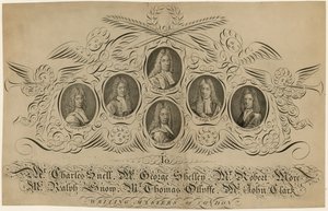 Maîtres écrivains de Londres - English School
