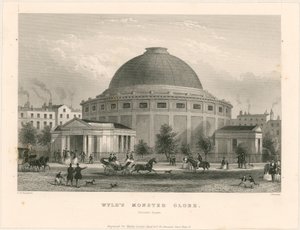 Le globe monstrueux de Wyld, Leicester Square