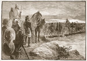 Xerxès traversant l