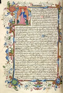 Initiale historiée 