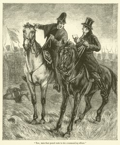 "Oui; apportez cette note au commandant" - English School