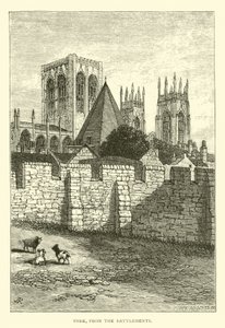 York, depuis les Remparts