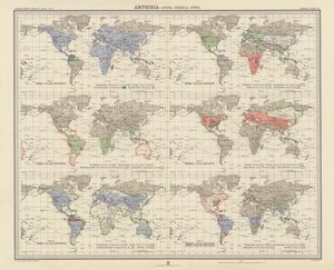 Zoogéographie : Amphibiens, Anoures, Urodèles, Apodes