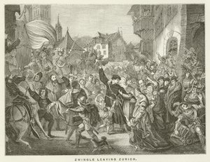 Zwingli quittant Zurich - English School