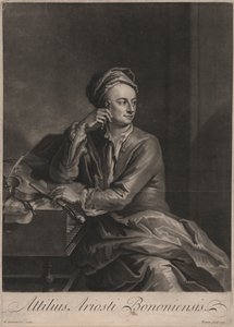 Attilus Ariosti Bononiensis, gravé par John Simon (1675-1751), 1719 - Enoch Seeman