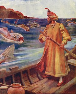 Sindbad voit les Grands Poissons