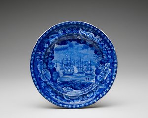 Assiette, c. 1818-1846 - Enoch Wood and Sons