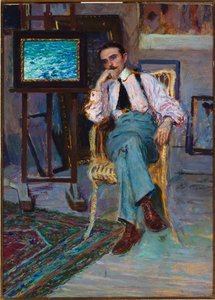 Portrait du peintre Antonio Discovolo