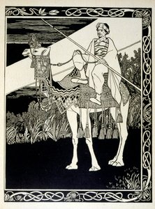 Enak avant Gomorrhe, du livre Judah illustré par Ephraim Moses Lilien (1874-1925)