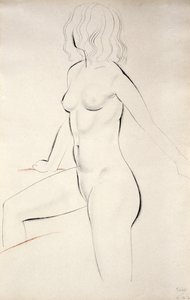 Femme nue debout