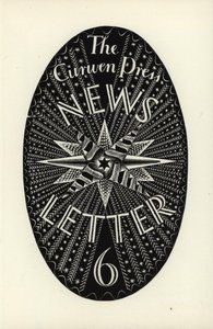 Conception pour The Curwen Press News-Letter, numéro 6, 1934 - Eric Ravilious