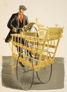 Aiguiseur de couteaux, illustration de 
