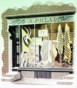 Le Fourreur, imprimé par la Curwen Press, de High Street, par J.M. Richards, publié par Country Life, 1938 (ensemble de 24)