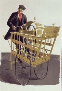 Le rémouleur (imprimé par la Curwen Press, extrait de 