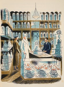 Gâteau de mariage, illustration de 