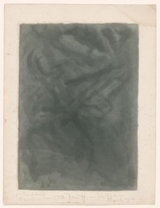 Composition abstraite - Erich Wichmann (signed by artist)