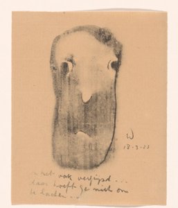 Visage caricatural