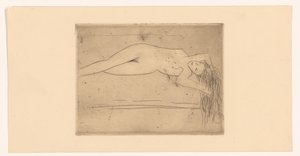 Femme nue allongée