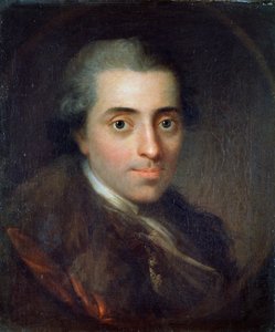Portrait de Johannes Ewald, poète danois