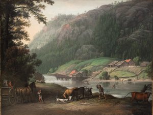 Tistedalen près de Frederikshald en Norvège - Erik Pauelsen